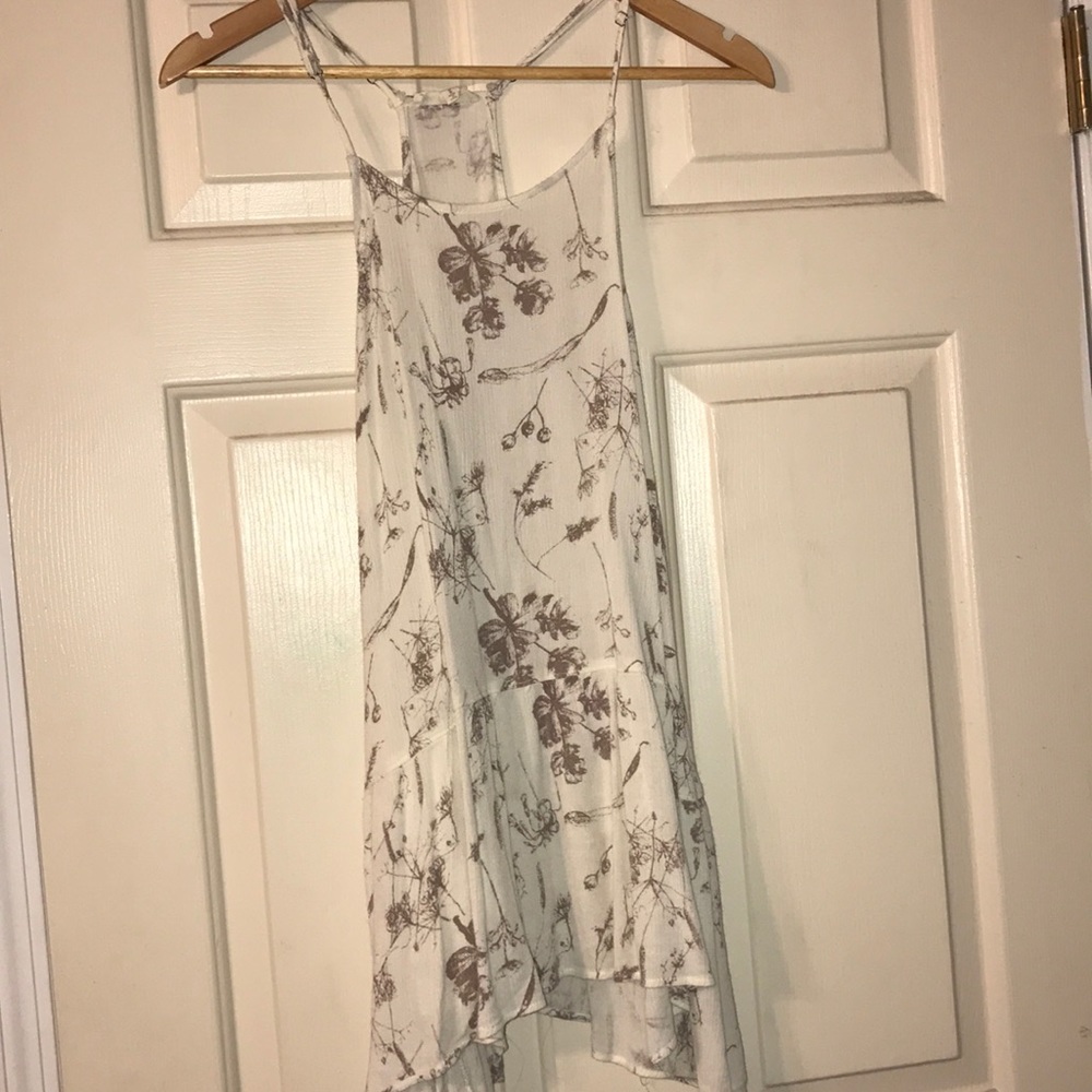 Beige and light brown boutique dress